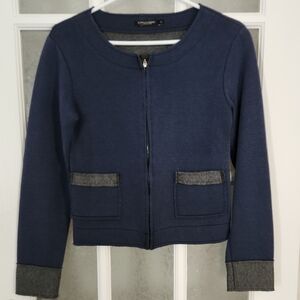 🇮🇹*** Lungo L'Arno Navy and Gray Cardigan / Blazer